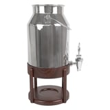 DISTRIBUTORE BEVANDE CALDE  6 L 20,3x27x43,5 CM ARGENTO ACCIAIO INOX (1 UNITÀ)