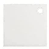 12 U. PANNI ROTTOLO 'CUBI-DRAP'  40x40 CM BIANCO COTONE (1 UNITÀ)