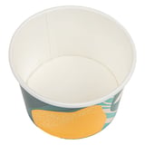 COPPETTE GELATI 'AMALFI' 120 ML 210 + 18 PE G/M2 Ø7,7x4,7 CM BIANCO CARTONE (2000 UNITÀ)
