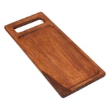 VASSOIO PRESENTAZIONE RETTANGOLARE WOOD  38x16x1,5 CM NATURALE LEGNO (12 UNITÀ)
