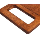 VASSOIO PRESENTAZIONE RETTANGOLARE WOOD  38x16x1,5 CM NATURALE LEGNO (12 UNITÀ)