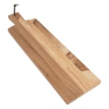 VASSOIO PRESENTAZIONE RETTANGOLARE WOOD  58x16x2 CM NATURALE LEGNO (12 UNITÀ)
