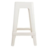 SGABELLO IMPILABILE SUPRA-TEK  39x39x65 CM BIANCO PP (4 UNITÀ)