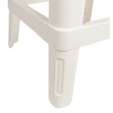 SGABELLO IMPILABILE SUPRA-TEK  39x39x65 CM BIANCO PP (4 UNITÀ)