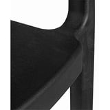 SEDIA IMPILABILE SUPRA-TEK  51x49x73 CM NERO PP (4 UNITÀ)