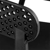 SEDIA IMPILABILE SUPRA-TEK  51x49x73 CM NERO PP (4 UNITÀ)
