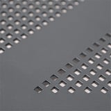 TAVOLO QUADRATO SUPRA-TEK  80x80x75 CM NERO PP (1 UNITÀ)