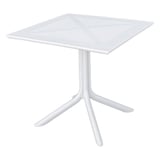 TAVOLO QUADRATO SUPRA-TEK  80x80x75 CM BIANCO PP (1 UNITÀ)