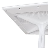 TAVOLO QUADRATO SUPRA-TEK  80x80x75 CM BIANCO PP (1 UNITÀ)