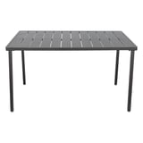 TAVOLO RETTANGOLARE SUPRA-TEK  130x70x75 CM NERO FERRO (1 UNITÀ)