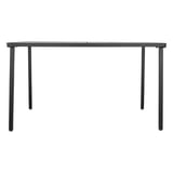 TAVOLO RETTANGOLARE SUPRA-TEK  130x70x75 CM NERO FERRO (1 UNITÀ)