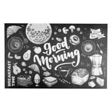 TOVAGLIETTE OFFSET 'GOOD MORNING' 120 G/M2 24,5x38,5 CM NERO CELLULOSA (1000 UNITÀ)