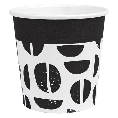 BICCHIERI BEVANDE CALDE 1 PARETE 'JAVA' 120 ML 230 + 18 PE G/M2 Ø6,2/4,5x6 CM BIANCO CARTONE (1000 UNITÀ)