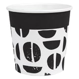 BICCHIERI BEVANDE CALDE 1 PARETE 'JAVA' 120 ML 230 + 18 PE G/M2 Ø6,2/4,5x6 CM BIANCO CARTONE (1000 UNITÀ)