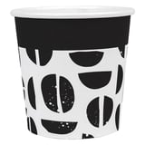 BICCHIERI BEVANDE CALDE 1 PARETE 'JAVA' 120 ML 230 + 18 PE G/M2 Ø6,2/4,5x6 CM BIANCO CARTONE (1000 UNITÀ)