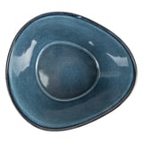 PIATTO FONDO TRIANGOLARI AKALA 680 ML Ø15x8,3 CM BLU STONEWARE (6 UNITÀ)