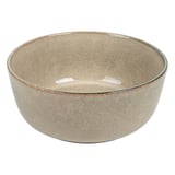 PIATTO FONDO AKALA 680 ML Ø15x6,2 CM BEIGE STONEWARE (6 UNITÀ)