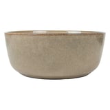 PIATTO FONDO AKALA 680 ML Ø15x6,2 CM BEIGE STONEWARE (6 UNITÀ)