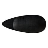 MINI PIATTI OVALI BAMBOO  10x4x0,8 CM NERO BAMBÙ (12 UNITÀ)