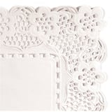 PIZZI RETTANGOLARI ANTIGRASSO  40 G/M2 45x36 CM BIANCO PERGAMANA ANTIGRASSI (250 UNITÀ)