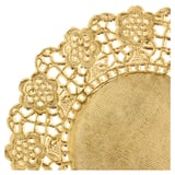 PIZZI METALLIZZATI  40 G/M2 + 20 G/M2 Ø 12 CM ORO LITOS. MET (100 UNITÀ)