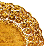 PIZZI METALLIZZATI  40 G/M2 + 20 G/M2 Ø 37 CM ORO LITOS. MET (100 UNITÀ)