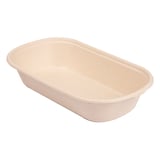 SCATOLE PER CIBO 1 SCOMPARTO BIONIC 850 ML 23,5x13,1x4,6 CM NATURALE BAGASSA (500 UNITÀ)