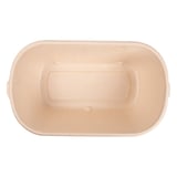 SCATOLE PER CIBO 1 SCOMPARTO BIONIC 1000 ML 22x12,9x6,85 CM NATURALE BAGASSA (500 UNITÀ)