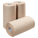 2 ROTOLI DA CUCINA ECOLABEL A 2 VELI FEEL GREEN  24,5 G/M2 24,5 CM x 30 M NATURALE CARTA RICICLATA (1 UNITÀ)