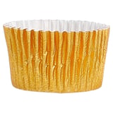 PIROTTINI PETIT FOURS   Ø 2,4x1,7 CM ORO ALLUMINIO (1000 UNITÀ)