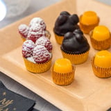 PIROTTINI PETIT FOURS   Ø 2,4x1,7 CM ORO ALLUMINIO (1000 UNITÀ)