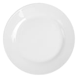 PIATTI PIANI   Ø 24 CM BIANCO PORCELLANA (48 UNITÀ)