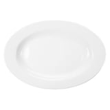 FONTI OVALI   30,5 CM BIANCO PORCELLANA (12 UNITÀ)