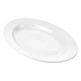 FONTI OVALI   30,5 CM BIANCO PORCELLANA (12 UNITÀ)