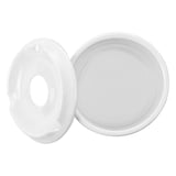 PORTACENERI ACQUA AKALA  Ø 8,7x6 CM BIANCO PORCELLANA (6 UNITÀ)