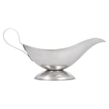 SALSIERA "ALADIN" 150 ML   16x7,5x9 CM ARGENTO ACCIAIO INOX (1 UNITÀ)