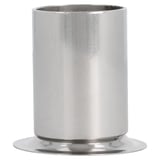 RECIPIENTE PER STUZZICADENTI   Ø 4,2x3,3 CM ARGENTO ACCIAIO INOX (1 UNITÀ)