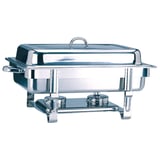 SCALDAVIVANDE GASTRONORM 1/1  9 L 63x35,5x27,3 CM ARGENTO ACCIAIO INOX (1 UNITÀ)