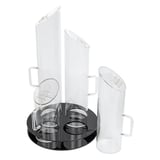 DISTRIBUTORI PER COLAZIONI   Ø 31x37 CM TRASPARENTE ACRILICO (1 UNITÀ)