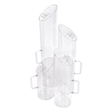 DISTRIBUTORI PER COLAZIONI   Ø 31x37 CM TRASPARENTE ACRILICO (1 UNITÀ)