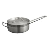 PADELLA CON COPERCHIO  4,5 L Ø 26x8,5 CM ARGENTO ACCIAIO INOX (1 UNITÀ)