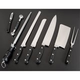 FALCETTA FALCETTA, MANICO ABS   17 CM ARGENTO ACCIAIO INOX (1 UNITÀ)