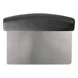 SPATOLA/RASCHIETTO IMPASTO PIZZA   11x15,2 CM ARGENTO ACCIAIO INOX (1 UNITÀ)
