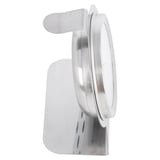 TERMOMETRO FRIGORIFERO/CONGELATORE   6,2x7,3x4 CM ARGENTO ACCIAIO INOX (1 UNITÀ)