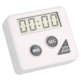 TEMPORIZZATORE ELETTRICO 60'   6x5,5x2 CM BIANCO PLASTICA (1 UNITÀ)