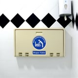 FASCIATOIO PER NEONATI ORIZZONTALE   88,9x50,8 CM AVORIO HDPE (1 UNITÀ)