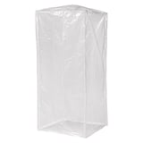 50 U. COPETURE PER CARRELLI  15µ 67+66x204 CM TRASPARENTE HDPE (1 UNITÀ)