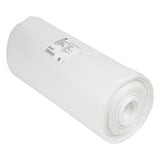 50 U. COPETURE PER CARRELLI  15µ 67+66x204 CM TRASPARENTE HDPE (1 UNITÀ)
