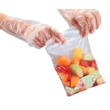 SACCHE CON CHIUSURA ZIP  92 G/M2 50µ 16,5x15 CM TRASPARENTE LDPE (100 UNITÀ)