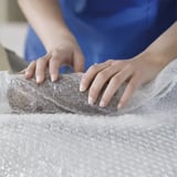 ROTOLO "BURBIPACK" 30 MQ  35 G/M² 50 CM x 60 M TRASPARENTE LDPE (1 UNITÀ)